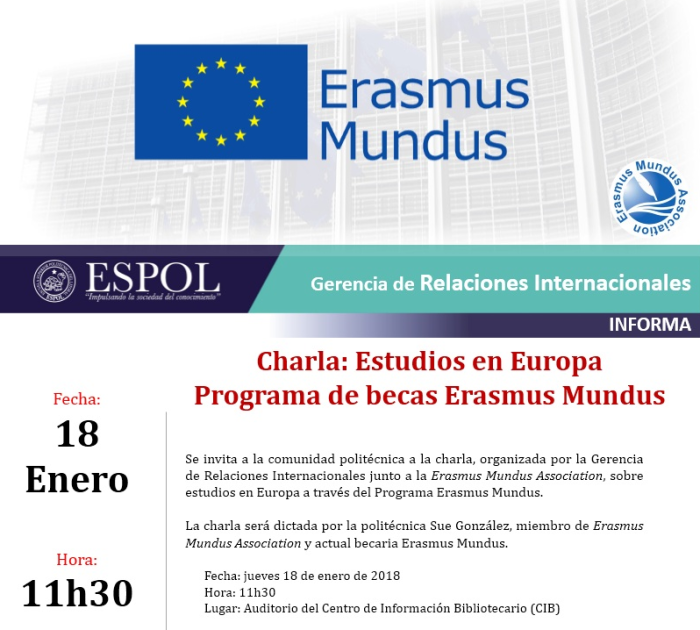 Charla: Estudios en Europa