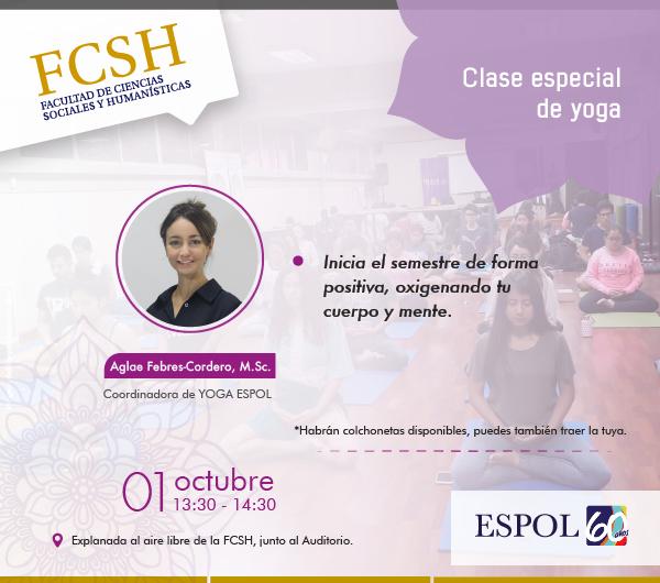 Clase especial de Yoga