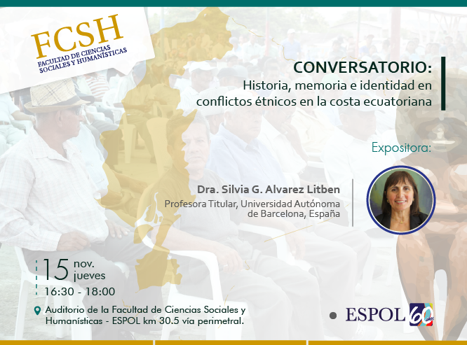 Conversatorio: Historia, memoria e identidad en conflictos étnicos en la costa ecuatoriana