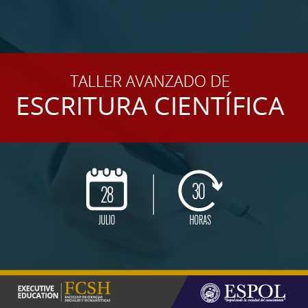 Taller avanzado de escritura científica