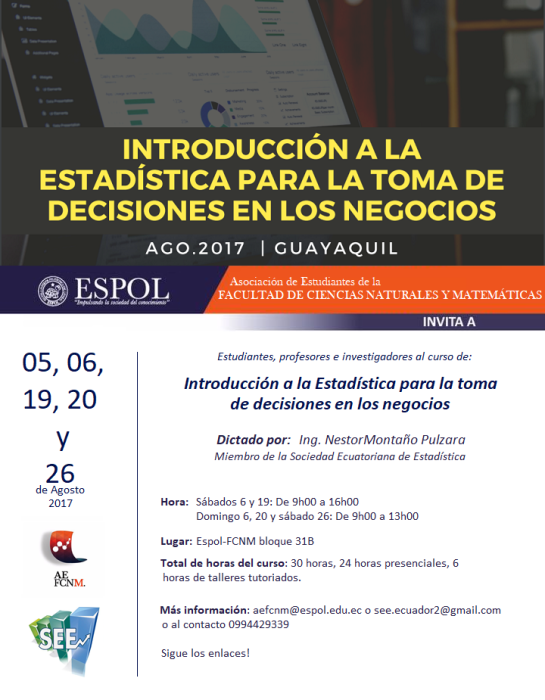 Curso: Introducción a la Estadística para la Toma de Decisiones en los Negocios