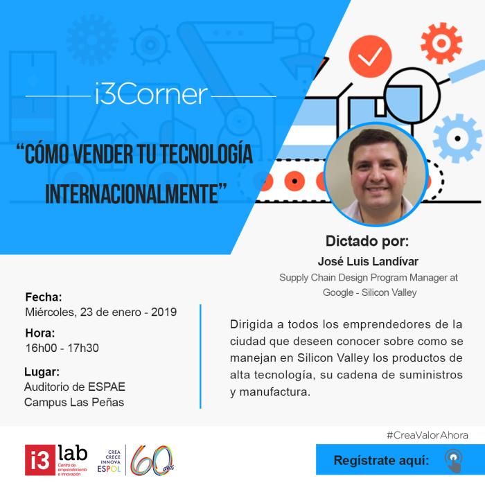 Conferencia: Cómo vender tu tecnología internacional mente