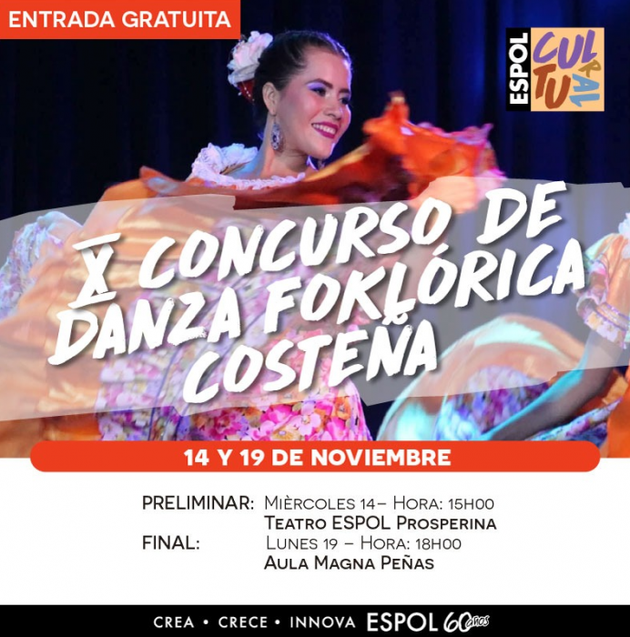 Preliminar del X  Concurso de Danza Folklórica Costeña