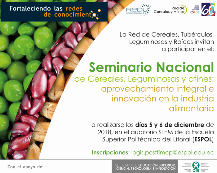 Seminario nacional de cereales, leguminosas y afines