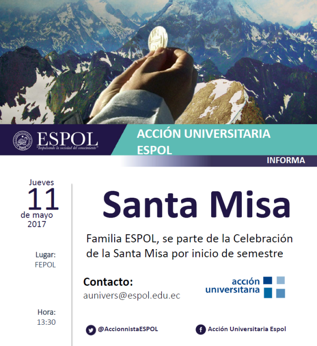 Santa Misa por inicio de semestre