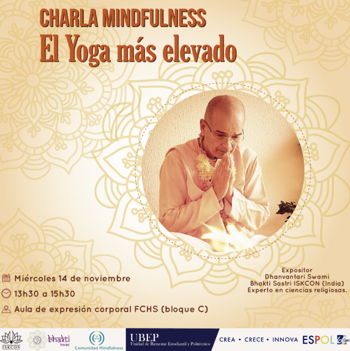Charla: Mindfulness, el Yoga más elevado