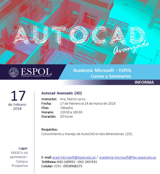 Curso: Autocad avanzado 2D