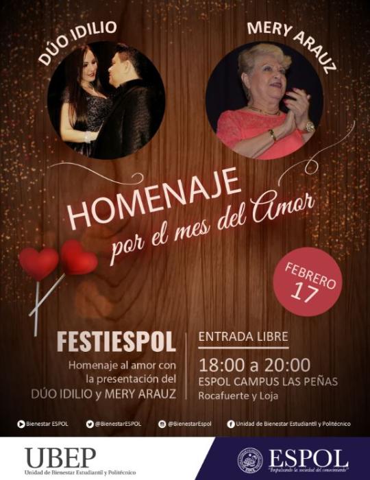 Homenaje por el mes del amor - FestiEspol