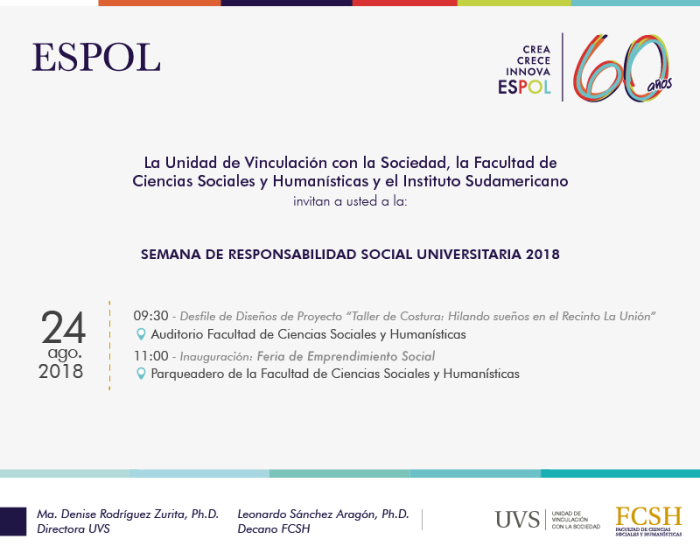 Semana de responsabilidad universitaria 2018