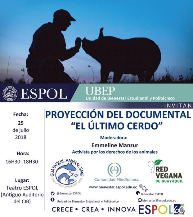 Proyección del Documental "El Último Cerdo"