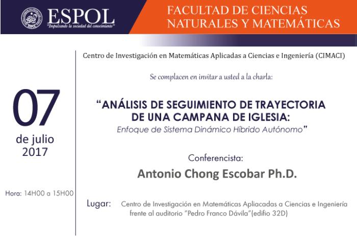 Conferencia: Análisis de Seguimiento de Trayectoria de una Campana de Iglesia